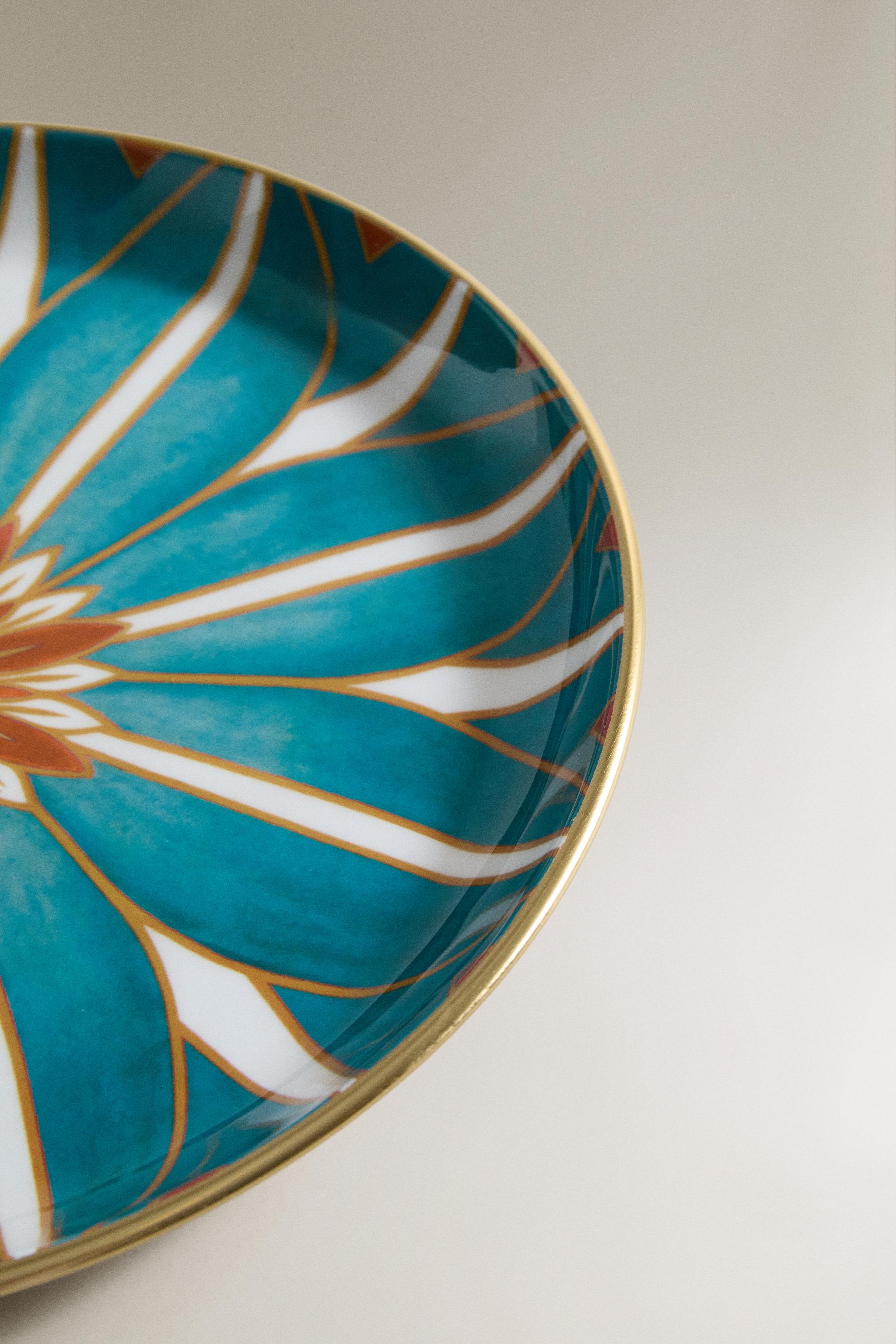 DECORATIVE TURQUOISE TRAY | MARISA BERENSON